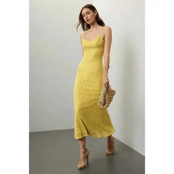 slim fit dress slacks Gold Rhinestone Drape Midi Dress – self-portrait-US
